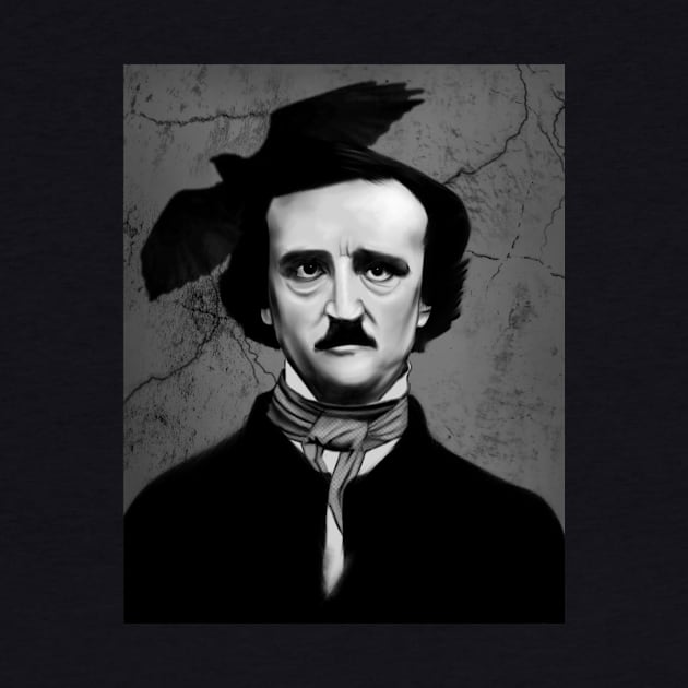 Edgar Allan Poe by SanFernandez